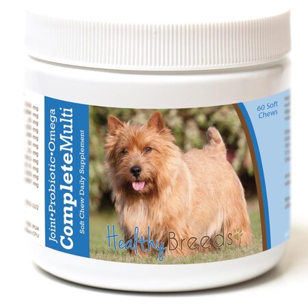 Healthy Breeds Norwich Terrier All in One Multivitamin Soft Chew, 60PK 192959008610